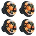 thumbnail image 2 of 4 Pcs Maple Leaf Pumpkin Knobs for Kitchen Cabinet Cupboard Dresser Bookcase Drawer Pulls Handles Round Home Decor, 2 of 8