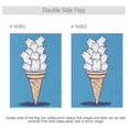 thumbnail image 4 of Yayeee Garden Flag 12" x 18" Double Sided Outdoor Yard Lawn Holiday Decorations, Ice Cream Cat, 4 of 6