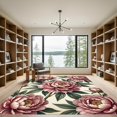 thumbnail image 2 of ODIKA 4'x6' Machine Washable Non-Slip Area Rug, Watercolor Dusty Rose High Traffic Rug, Pink, 999174, 2 of 7