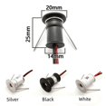 thumbnail image 4 of Foco empotrado pequeño de 12 V y 1 W para armario de vinos, vitrina de joyas, lámpara de techo, miniluz empotrada para pulgar, 4 of 5