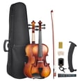 thumbnail image 1 of VEVOR Violin 1/4 Size Fiddle Set Solidwood for Beginners with Case Rosin Brown, 1 of 9