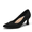 BLACK-NUBUCK, variant on DREAM PAIRS Women's Pumps Closed Toe Comfortable Kitten Heels Pointed Toe Work Business Dress Shoes with Arch Support