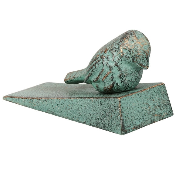 Retro Cast Iron Doorstop Door Wedge Stopper Home Decorative Bird Door Strop