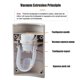 thumbnail image 5 of Dispensador automático de pasta de dientes Soporte de cepillo de dientes a prueba de polvo Soporte de montaje en pared Exprimidor de pasta de dientes Baño, 1pcs. Afortunado Sencillez, 5 of 5