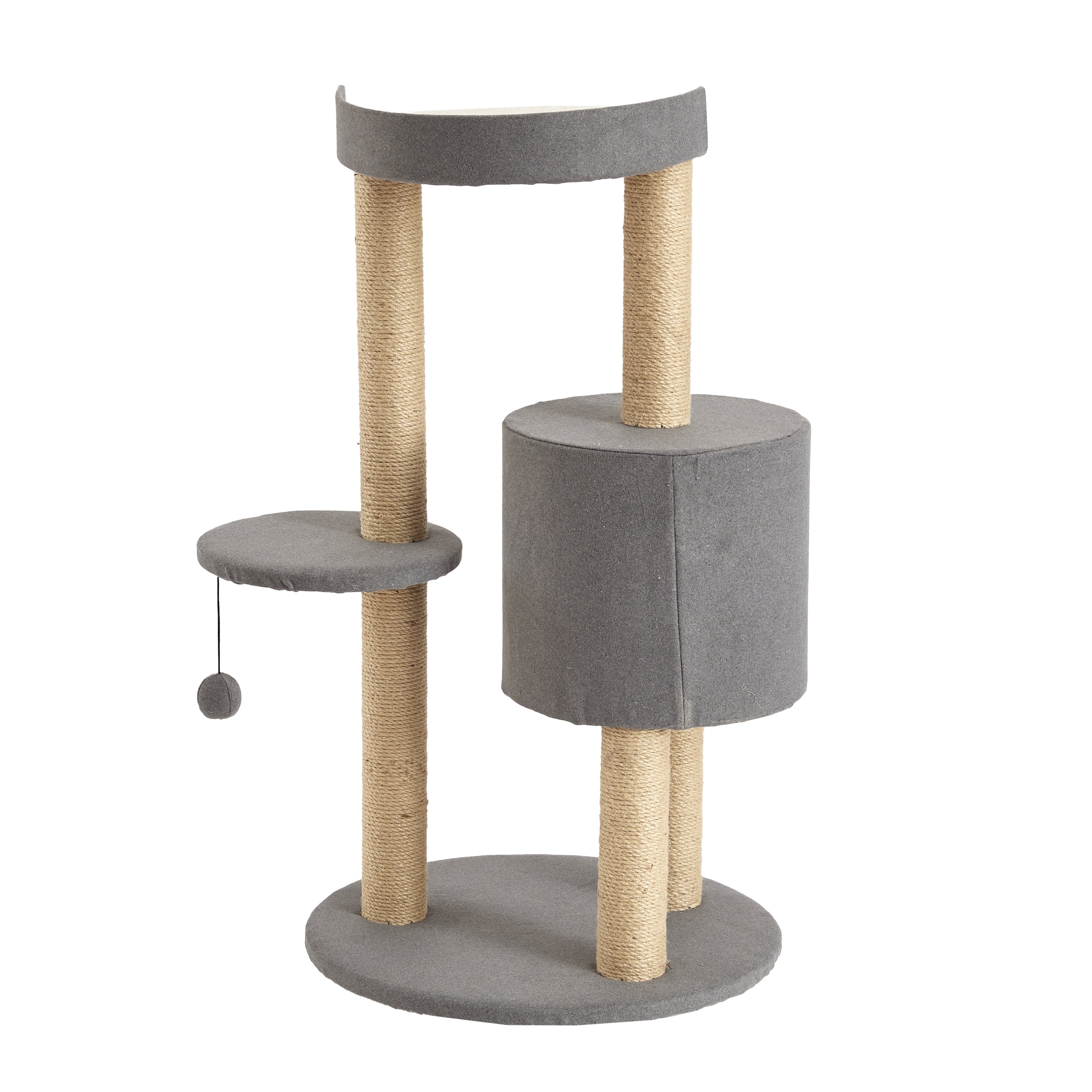 Two by Two Oak 4-Level Cat Tree and Tower