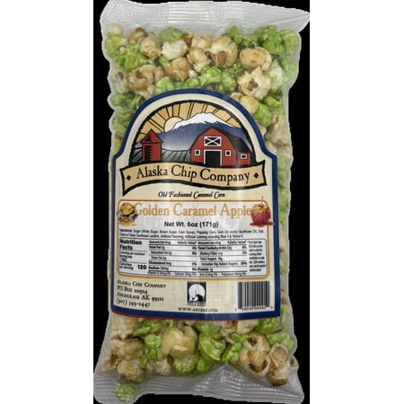 Alaska Chip Company Ak Pcorn Gldn Caramel Appl 6oz