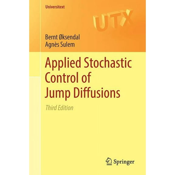 Universitext Applied Stochastic Control of Jump Diffusions, (Paperback)