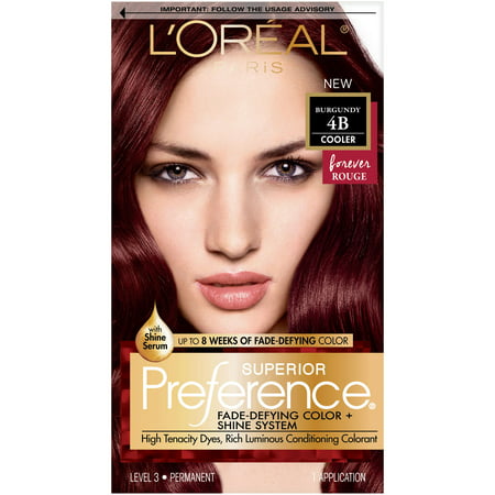 L'Oreal Paris Superior Preference Fade-Defying Color + Shine Hair Color ...