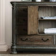 thumbnail image 5 of Furniture of America Leo Wood 8-Drawer Dresser in Rustic Natural Tone, 5 of 5