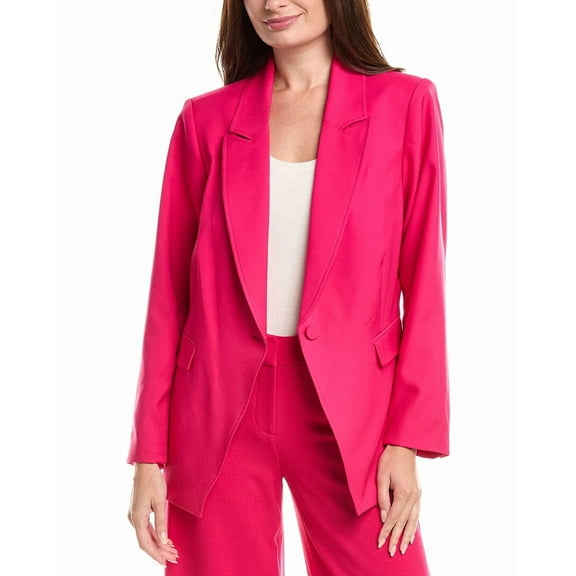 Tahari ASL womens  Plus Blazer, 18W, Pink