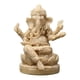 thumbnail image 2 of Estatua de Ganesha, adorno artesanal de Buda, escultura para estantería, sala de yoga Caqui 47 x 42 x 6 cm, 2 of 9