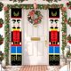 thumbnail image 3 of Soldado Cascanueces, cartel navideño para puerta, adorno de Papá Noel, adornos navideños para el hogar, regalo de Navidad, Año Nuevo 2022, 3 of 4