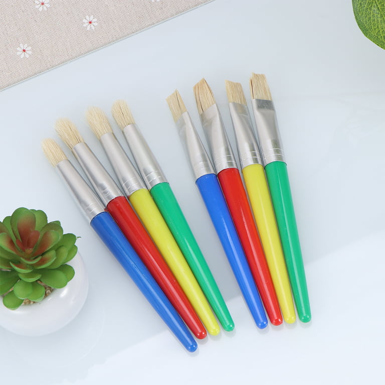 60 pcs Art Brushes Soft Paint Brush Practicing Paint Brush Acrylic Brush  Oil Acrylic Paint Brushes Kid Paint Brushes Small Paint Brushes for Crafts