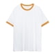 thumbnail image 2 of pstuiky camisetas de hombre, Camisa de verano para hombre, holgada, a la moda, informal, con contraste de colores, cuello redondo y mangas cortas. ropa de hombre xl, 2 of 6