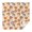Colorful Mushroom Star, variant on Red Mushroom Line Light Pattern Square Tablecloth,Waterproof Square Table Cover,Wipeable Spillproof Washable Table Cover for Home Kitchen Party Decor 42"X42"(107x107cm)