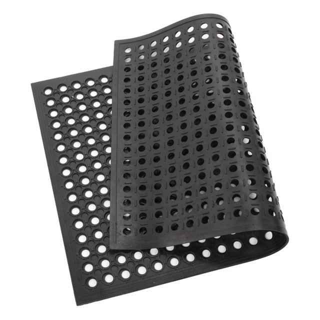QXDRAGON Anti Fatigue Rubber Floor Mat NonSlip Restaurant Kitchen Mat