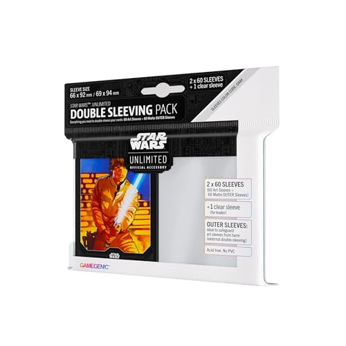 Star Wars: Unlimited Art Sleeves Double Sleeving Pack - Luke Skywalker