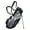 Black/Grey/Green, variant on MacGregor Golf Tourney Hybrid Stand Carry Bag, All White