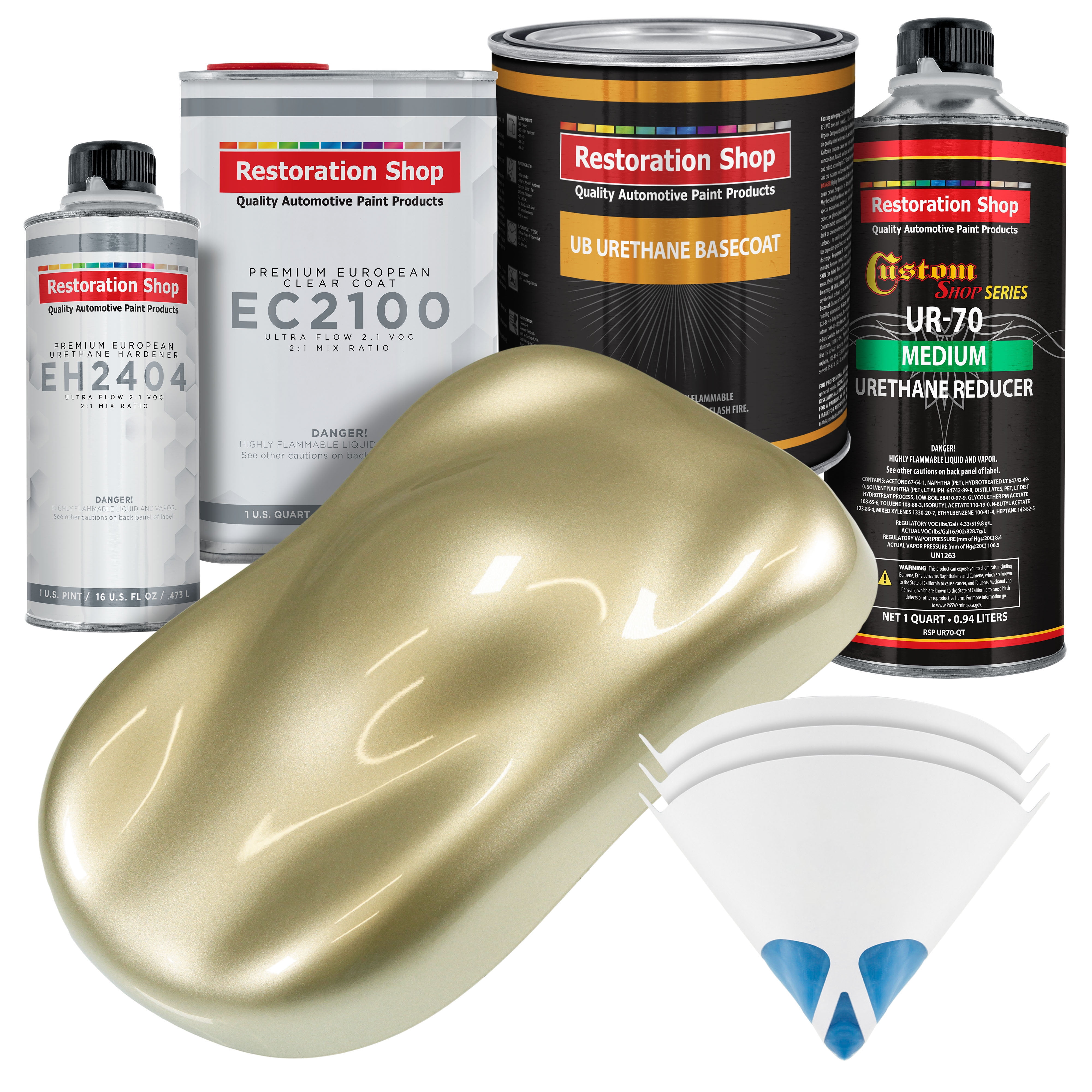 Restoration Shop Antique Bronze Metallic Urethane Basecoat with