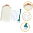thumbnail image 5 of 4 Sets turning disc embroidery beads plastic pallet nail tools for nail art multitools diamond art tray diamond gem accessory Diamond Drawing Holder DIY Supplies, 5 of 5