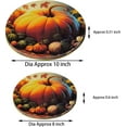 thumbnail image 2 of Kerixi Burner Covers for Electric Stove Pumpkin, 2 of 4