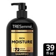 thumbnail image 4 of TRESemmé Rich Moisture Hydrating Shampoo With Pump With Up To 72H Hydration For Dry Hair, With Pro Style Technology™ Formula, ,39 fl oz, 4 of 8