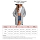 thumbnail image 5 of Chaqueta larga casual para mujer,Chaqueta larga de manga larga con capucha de color sólido para mujer Abrigo largo de color sólido para mujer Estética elegante, 5 of 5