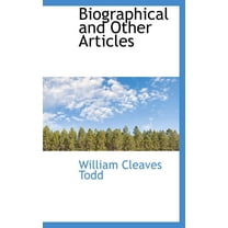 Biographical and Other Articles (Hardcover)