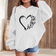 thumbnail image 2 of Abcomgle Cute Hoodies for Girls 10-12 Butterfly Heartshape Print Hooded Girls Sweatshirt Oversized Long Sleeve Girls Pullover Sweatshirt Y2k Fall Clothing for Teen Girls with Pocket, 2 of 4