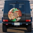 thumbnail image 3 of Kll Christmas Cookies Tire Cover,Universal Wheel Tire Cover For Trailer, Rv, Suv, Truck,Camper And Many Vehicle,(16 Inch), 3 of 7