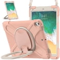 thumbnail image 4 of Case for iPad Air 3 10.5 Inch 2019/iPad Pro 10.5 Inch 2017, 360 Degree Rotating Hand Grip Shockproof Cover with Shoulder Strap, Rose Gold, 4 of 7
