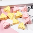 thumbnail image 6 of DECORNIJIA 20 Pcs Phone Charm Kawaii Resin Cheese Shape Phone Cover Decor, 6 of 8