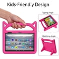 thumbnail image 2 of Kid-Friendly Case for Fire 7 Tablet (12th Gen, 2022), Epicgadget Shockproof Heavy Duty EVA Case with Handle + Kickstand for All-New Fire 7 2022 Tablet, Free Fire 7 Screen Protector + 1 Stylus (Pink), 2 of 5