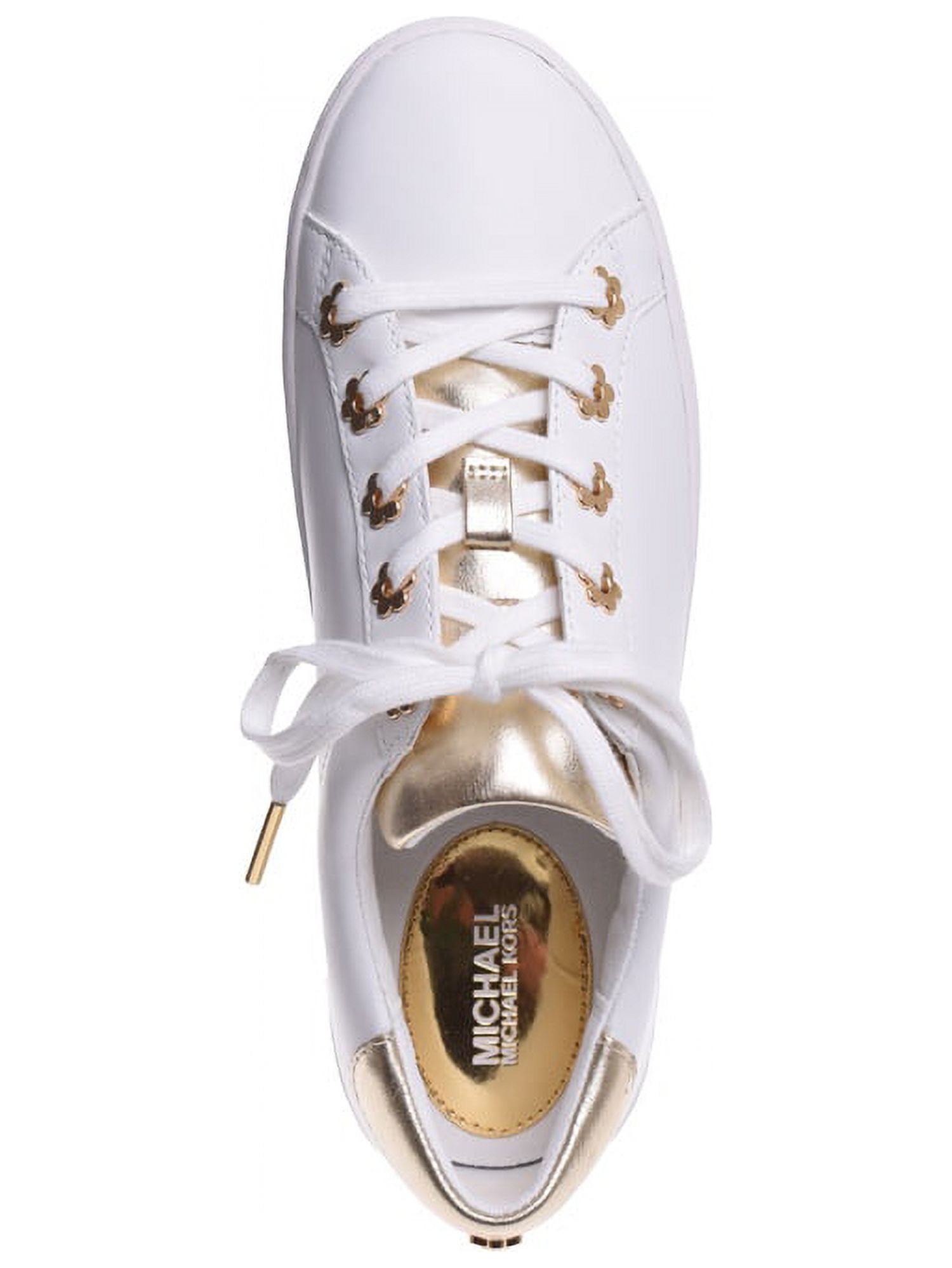 michael kors irving lace up gold