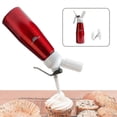 thumbnail image 2 of 2024 500ml Cream Dispenser, Aluminum, With 3 Nozzles, For Whipped Cream, 2 of 5