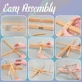 thumbnail image 5 of JubileeYarn Amish Style Bamboo Yarn Winder Swift - 1 Swift, 5 of 6