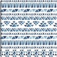 thumbnail image 1 of Patrón de mezclilla azul de Santa Fe, 1 of 4