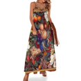thumbnail image 1 of Nouvelle Robe Vintage Motif Fruit VII Sans Manches Robes Décontractées Robes d'Été Robes de Mode pour Femmes Robe de Soirée pour Femmes, 1 of 4