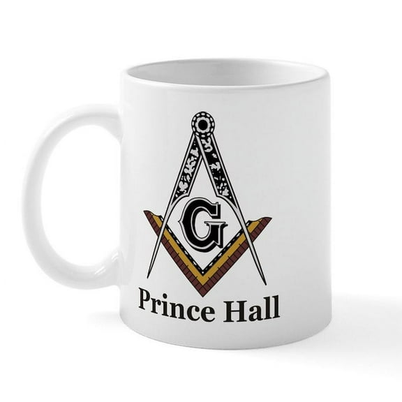 CafePress - Prince Hall Square And Compass Mug - 11 oz Ceramic Mug - Novelty Coffee Tea Cup