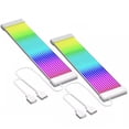thumbnail image 1 of Flexible RGB LED Light Strip Bar ARGB Board Cover For Computer Power Supply ATX 24PIN GPU Video Card Cables And Case White Kit B Light Strip, 1 of 5