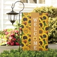 thumbnail image 3 of Spring Summer Sunflower Garden Flag 12.5x18 Inch Double Side for Outdoor Courtyard Garden Decor Flowers Welcome Holiday Flag for Outside Decoration, 3 of 4