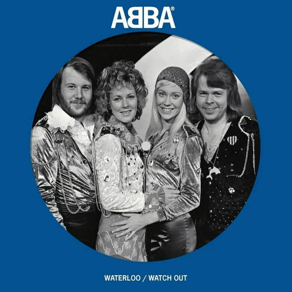 ABBA Waterloo/Watch Out (Vinyl Record) 7" Single Picture Disc