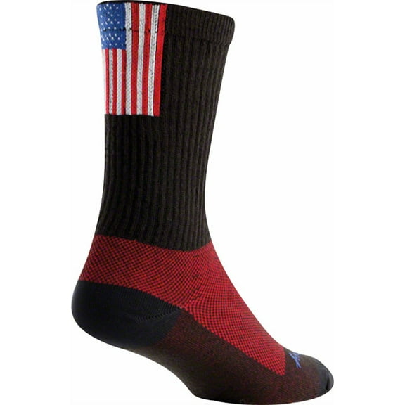 SockGuy Crew Glory Sock Black LG/XL