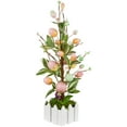 thumbnail image 4 of Northlight Artificial Potted Twig Tree with Easter Eggs - 18" - Pink, 4 of 8
