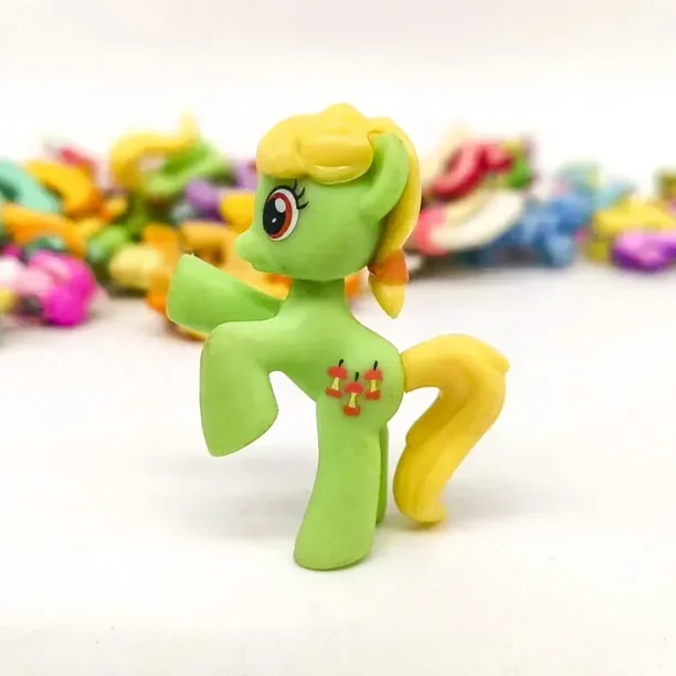 Hasbro-figuras de acción de My Little Pony, juguetes modelo Twilight Sparkle Rainbow Dash, lindos adornos de escritorio de dibujos animados, regalos para niños