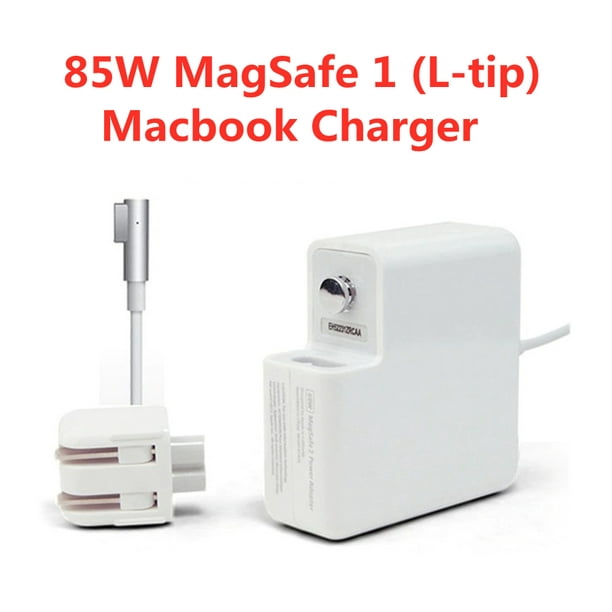 85W Magsafe 1 Power Adapter Fast Charger L-Tip Magnetic Connector Cable  Compatible for MacBook Pro 15 17 2010 2011 2012 