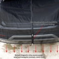 thumbnail image 5 of Magnetic Bottom Car Mosquito Net Curtain - M Size (172*150cm) Breathable Nylon Mesh for Trucks/MPVs, 2-Piece Door Design with Dual Zipper, Privacy & Insect Protection for Summer Camping/Road Trips, 5 of 5