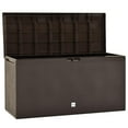 thumbnail image 3 of vidaXL Garden Storage Box Brown 44.9"x18.5"x23.6", 49447, 3 of 6
