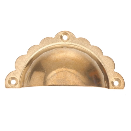 Pull Half Round Cabinet Door Handle Cabinet Handles 8.10X4.20X2.00CM Golden