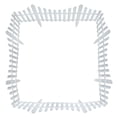 thumbnail image 3 of Expert Gardener 4 Pieces White Plastic Garden Fence, Picket Fence Edgings for Lawn, Flowerbeds, Plant Borders - Decorative Yard, 3 of 5